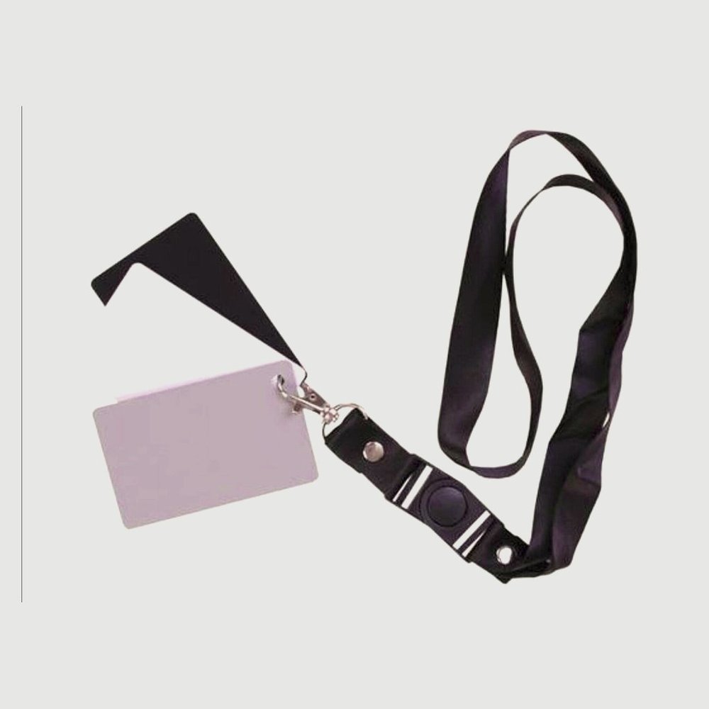 Dot Line Mini Digital Color Balance Card Set with Strap